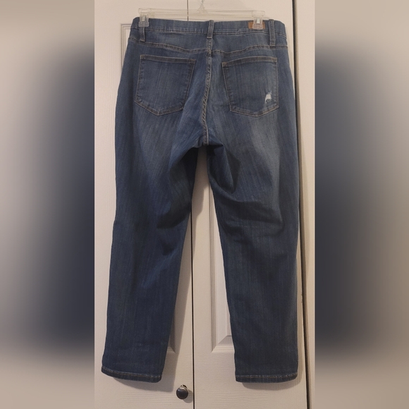 Judy Blue Pull-On Destroyed Boyfriend Jeggings - Picture 4 of 5